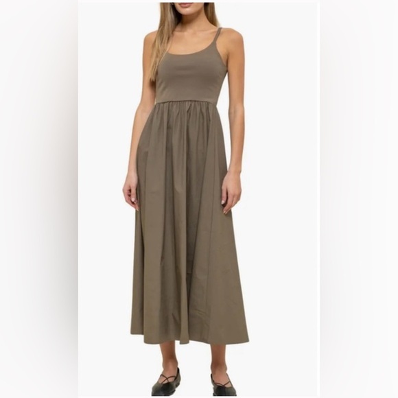 Aritzia Dresses & Skirts - Studio By The Workshop Mixed Media Dress